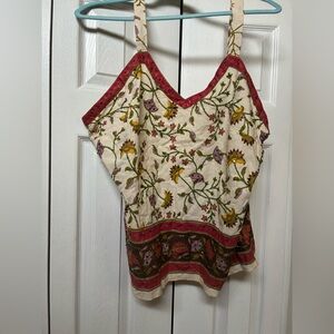 NWOT Metrostyle Beaded Tank Top, Size 20